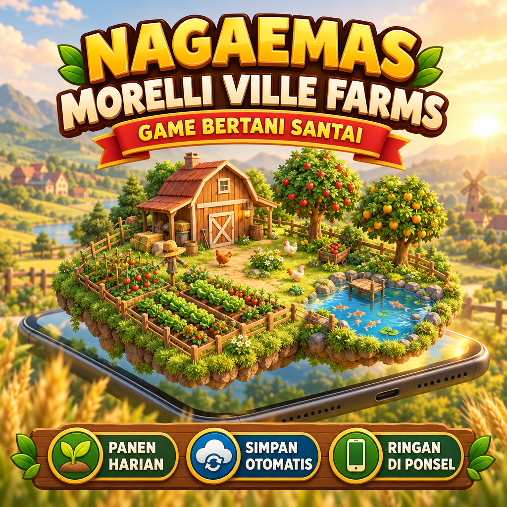 NAGAEMAS 🏆 Morelli Ville Farms Game Online Bertani Santai